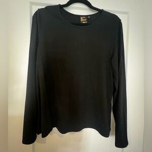 Black Studded Long Sleeve